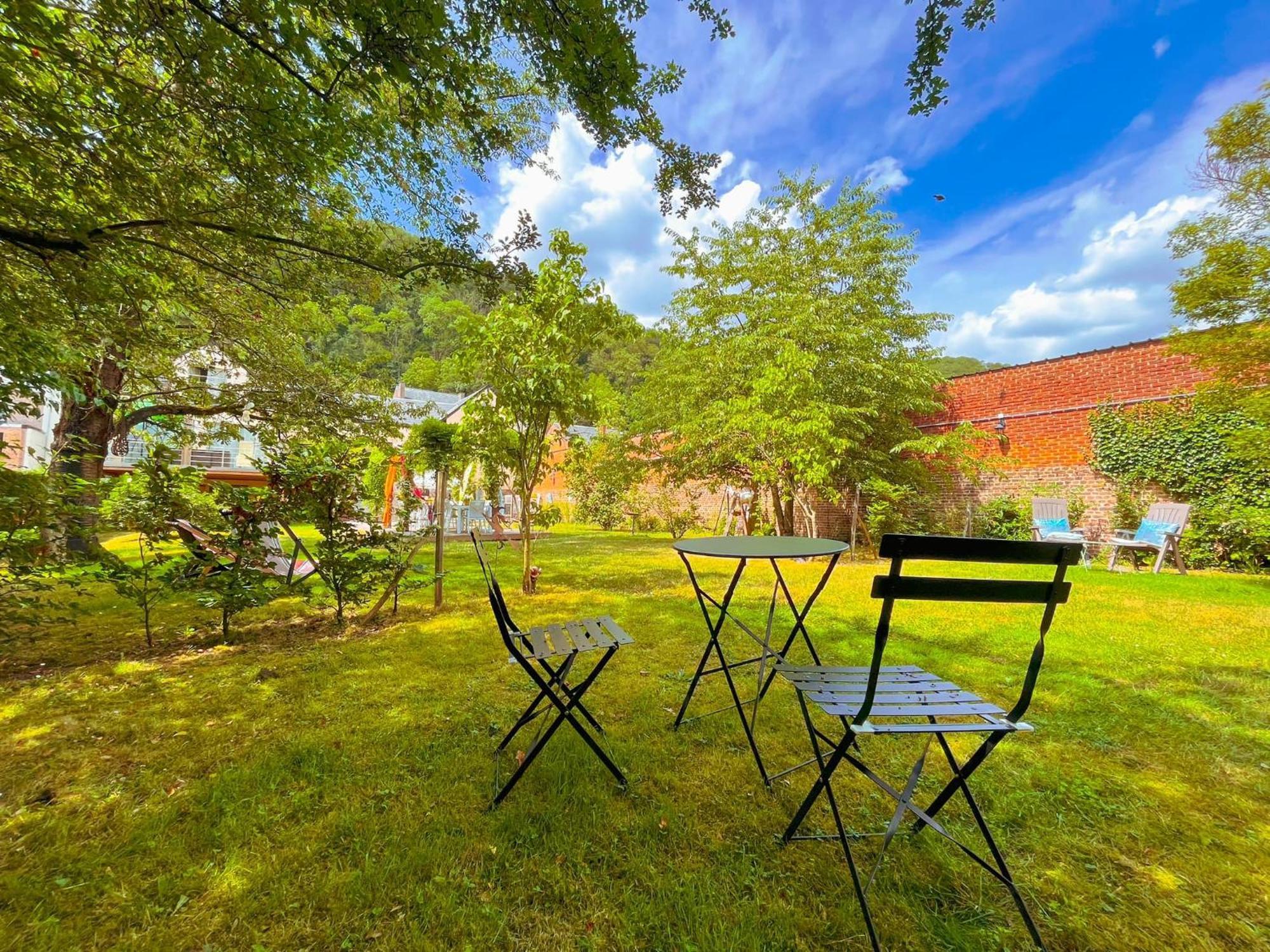 Le Gite Du Jardin Des Secrets Namur Ngoại thất bức ảnh